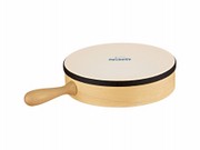 TAMBURELLO IN LEGNO CON MANIGLIA, 8”  NINO-32