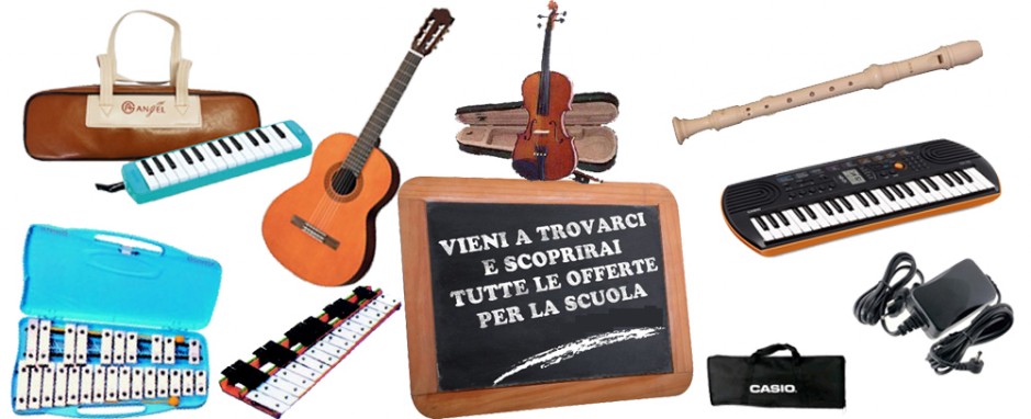 Strumenti musicali per la scuola